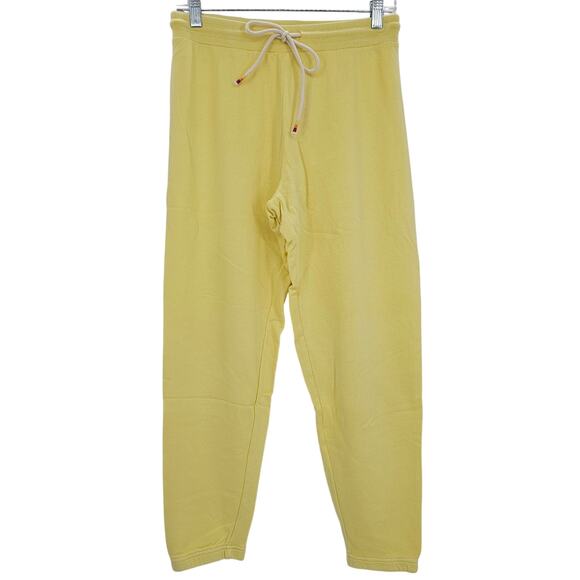 Marine Layer Womans size S Blake Vintage Terry Jogger Pale Banana/Yellow NEW - Picture 1 of 8